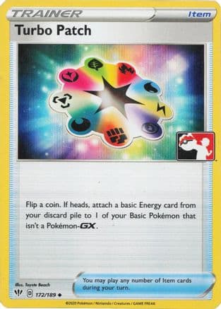 Turbo Patch 172- Prize Pack Series Cards Holofoil