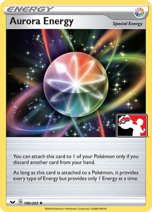 Aurora Energy 186/202 - Prize Pack Series Cards Holofoil