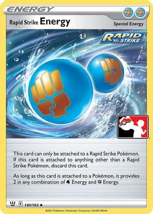 Rapid Strike Energy 140- Prize Pack Series Cards