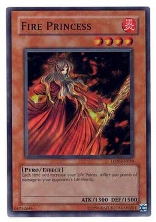 Fire Princess [LON-EN034] Super Rare