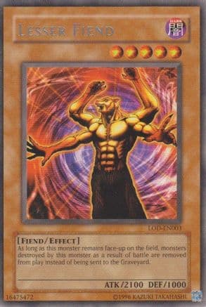 Lesser Fiend (LOD-EN003) - Legacy of Darkness (Worldwide English)