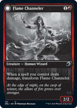 Flame Channeler // Embodiment of Flame [Innistrad: Double Feature] Foil