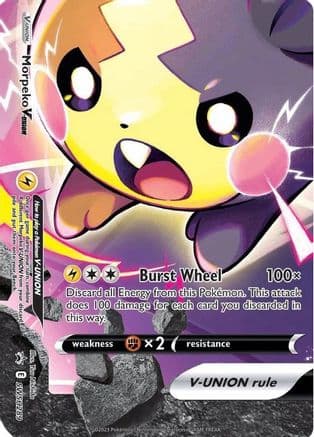 Morpeko V-Union SWSH289- SWSH Sword & Shield Promo Cards Holofoil