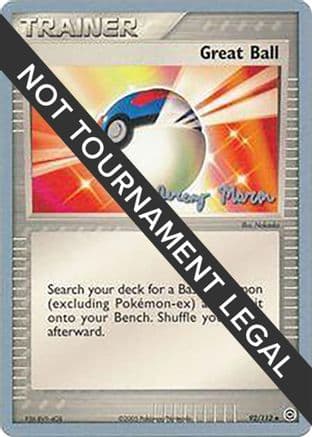 Great Ball 2005 (Jeremy Maron) 092- World Championship Decks