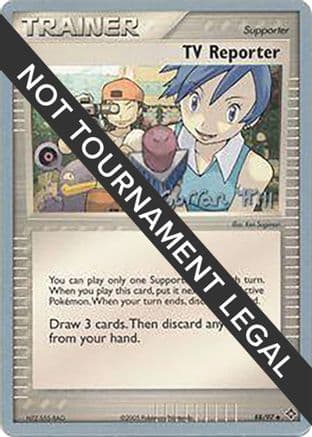 TV Reporter 2005 (Curran Hill) 088- World Championship Decks