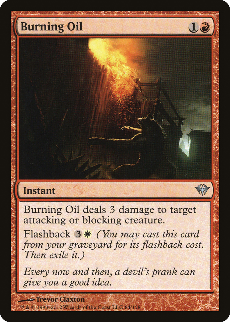 Burning Oil [Dark Ascension] Foil