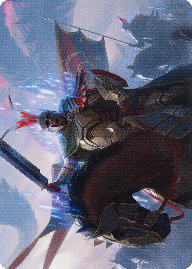 Marshal of Zhalfir // Marshal of Zhalfir (AMOM-050) - March of the Machine Art Series (Borderless)