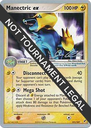 Manectric ex 2006 (Jason Klaczynski) 101- World Championship Decks