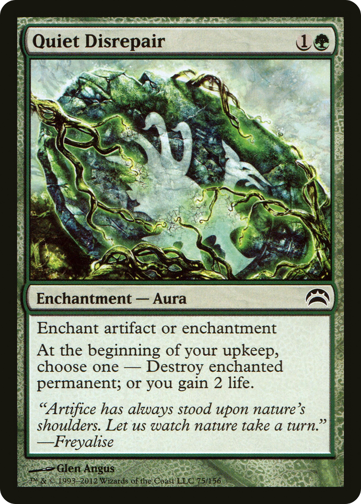 Quiet Disrepair (075) [Planechase 2012]  Foil