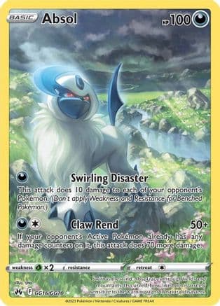Absol GG16/70 - SWSH Crown Zenith Galarian Gallery Holofoil