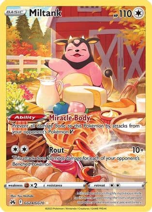 Miltank GG24/70 - SWSH Crown Zenith Galarian Gallery Holofoil