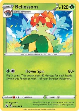 Bellossom 003/159 - SWSH Crown Zenith