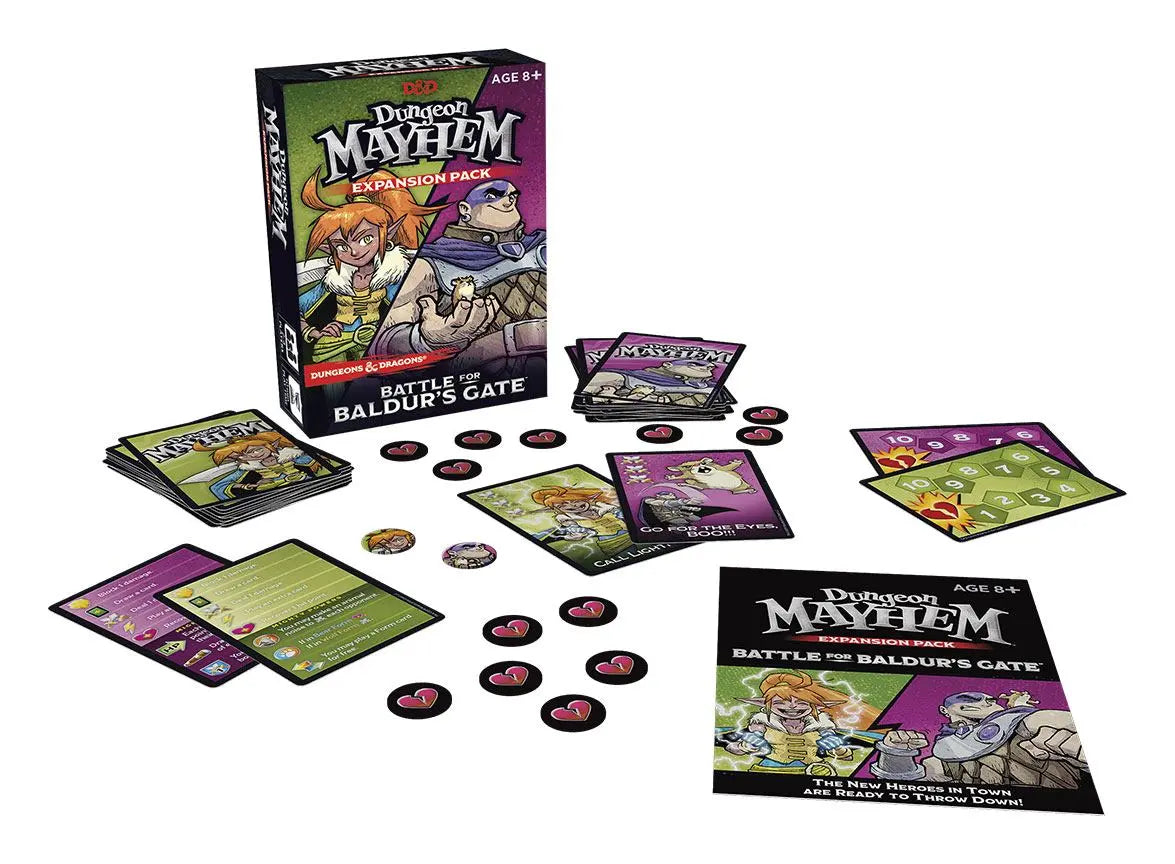 D&D | Dungeon Mayhem: Battle For Baldur's Gate Expansion (Card Game)