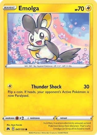 Emolga 047/159 - SWSH Crown Zenith
