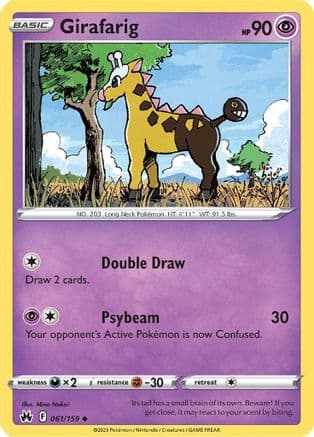 Girafarig 061/159 - SWSH Crown Zenith