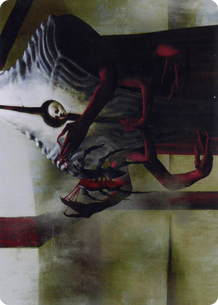 Vivisection Evangelist // Vivisection Evangelist (AONE-054) - Phyrexia: All Will Be One Art Series (Borderless)