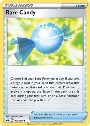 Rare Candy 141/159 - SWSH Crown Zenith