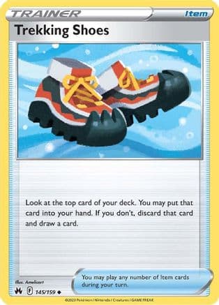 Trekking Shoes 145  - Reverse Holofoil Crown Zenith - Uncommon