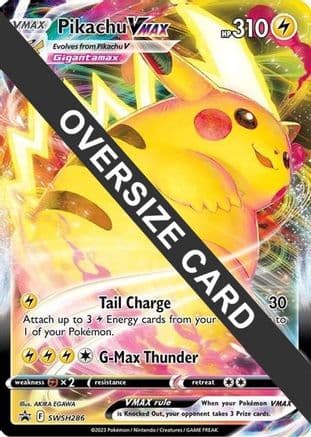 Pikachu VMAX SWSH286- Jumbo Cards Holofoil