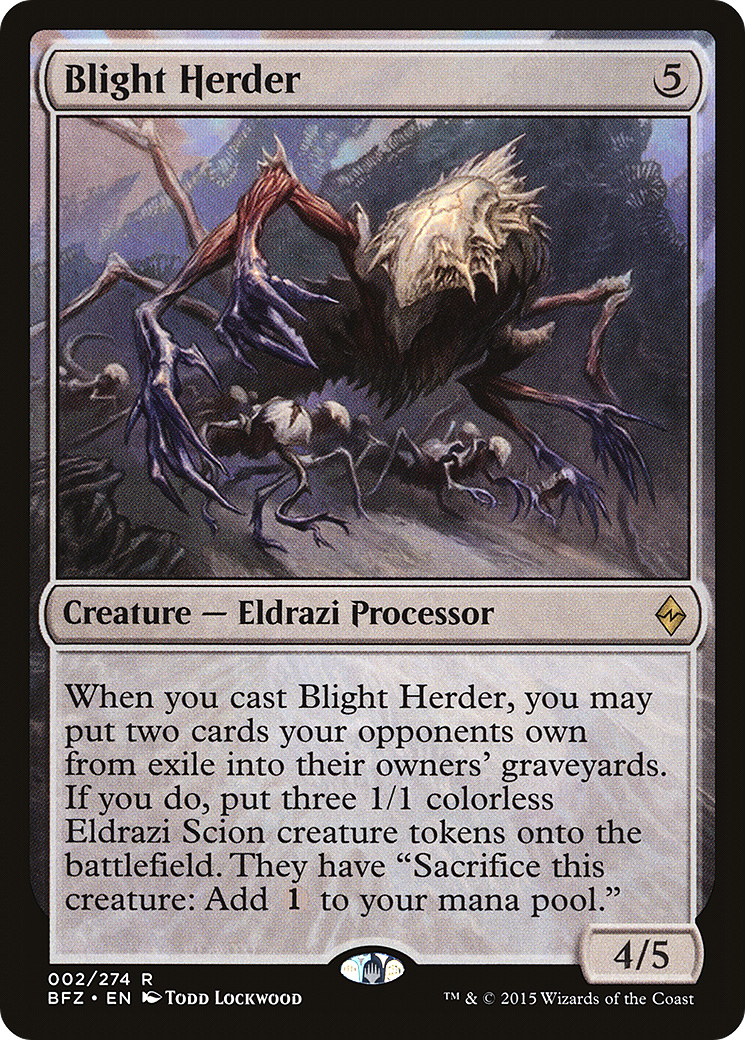 Blight Herder [Battle for Zendikar] Foil
