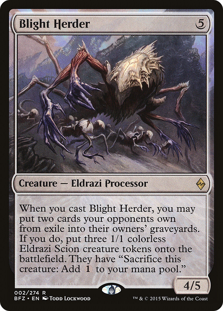 Blight Herder [Battle for Zendikar] Foil
