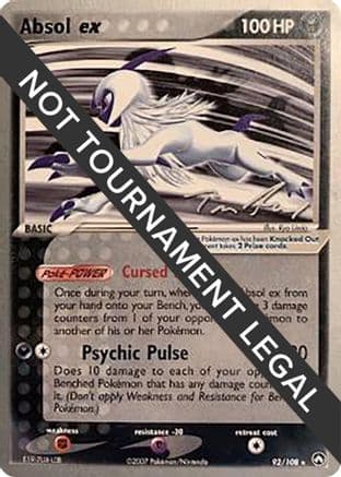 Absol ex 2007 (Tom Roos) 092- World Championship Decks
