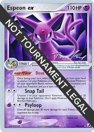 Espeon ex 2007 (Tom Roos) 102- World Championship Decks