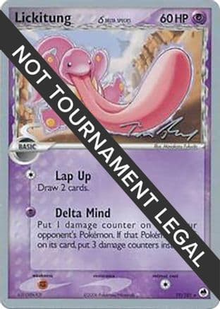 Lickitung (Delta Species) 2007 (Tom Roos) 019- World Championship Decks