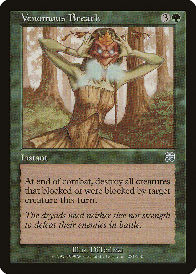 Venomous Breath [Mercadian Masques] Foil