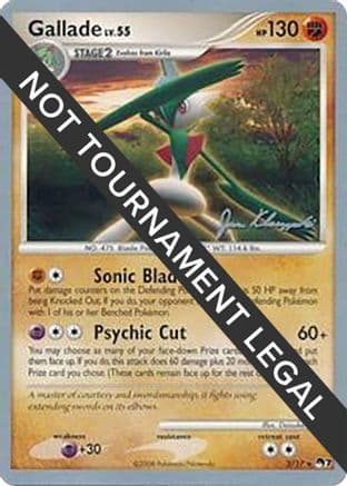 Gallade  (Jason Klaczynski) 002- World Championship Decks