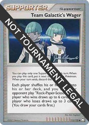 Team Galactic's Wager 2008 (Jason Klaczynski) 115- World Championship Decks