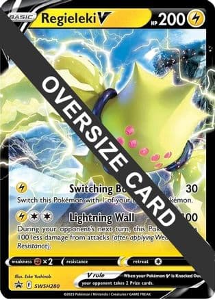 Regieleki V SWSH280 SWSH280- Jumbo Cards Holofoil