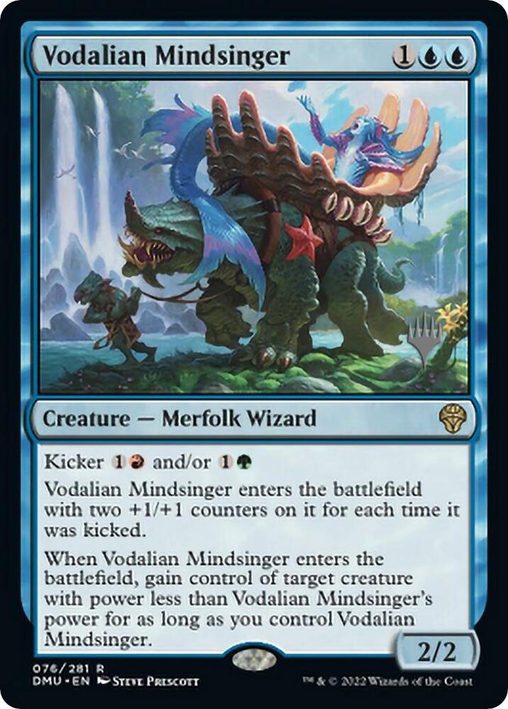 Vodalian Mindsinger 76p/161 (Promo Pack: Dominaria United) 