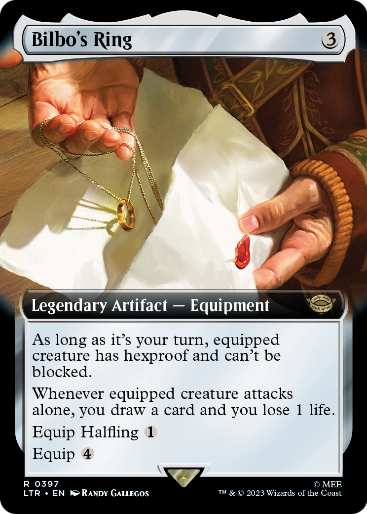 Bilbo's Ring (Extended Art) [The Lord of the Rings: Tales of Middle-Earth] Foil
