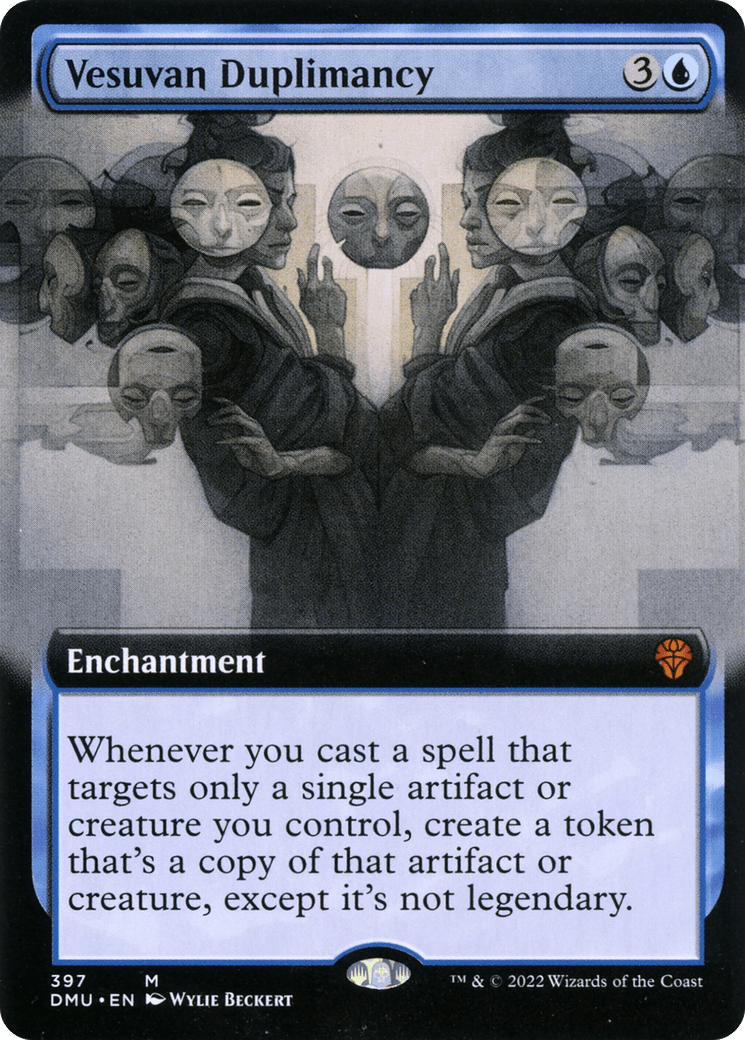 Vesuvan Duplimancy (Extended Art) [Dominaria United]