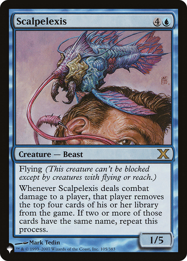 Scalpelexis |  (10E-105) [The List]