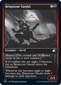 Brimstone Vandal 130/534 (Innistrad: Double Feature)  - Foil