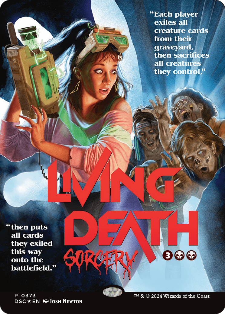 Living Death (Showcase) [Duskmourn: House of Horror Commander] Foil