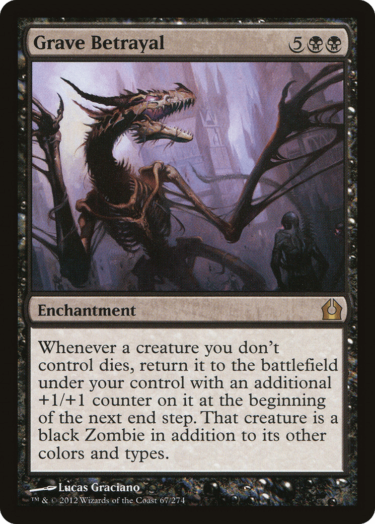 Grave Betrayal [Return to Ravnica] Foil