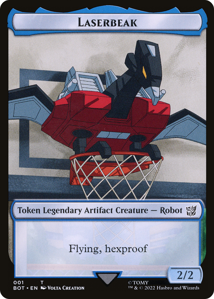 Laserbeak (TBOT-001) - Transformers Tokens Foil