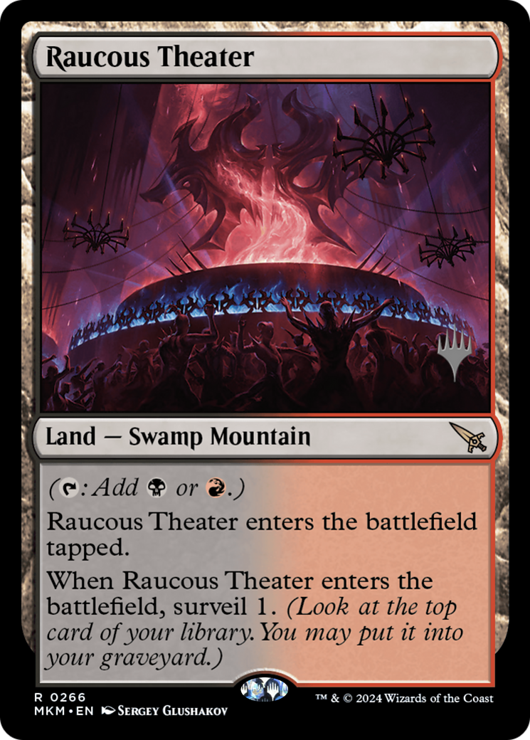 Raucous Theater (Promo Pack) [Murders at Karlov Manor Promos] Foil