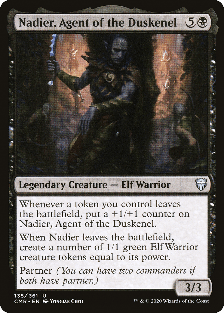 Nadier, Agent of the Duskenel [Commander Legends] Foil