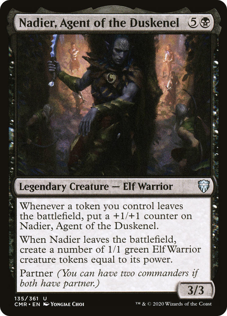 Nadier, Agent of the Duskenel [Commander Legends] Foil