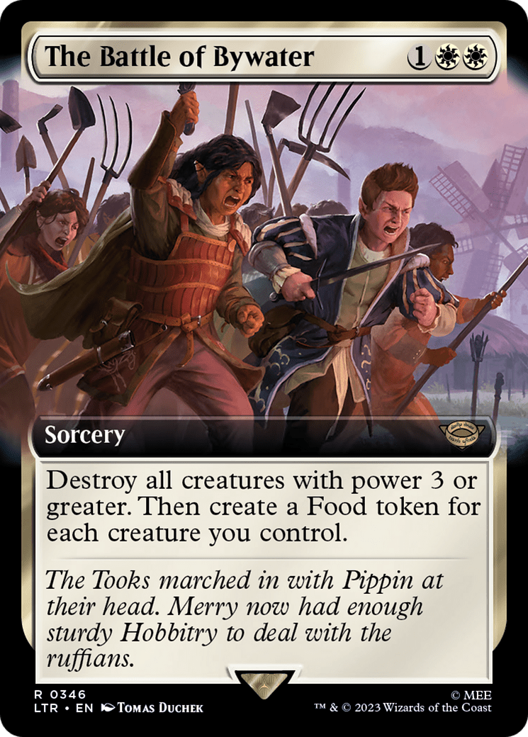 The Battle of Bywater (Extended Art) [The Lord of the Rings: Tales of Middle-Earth] Foil