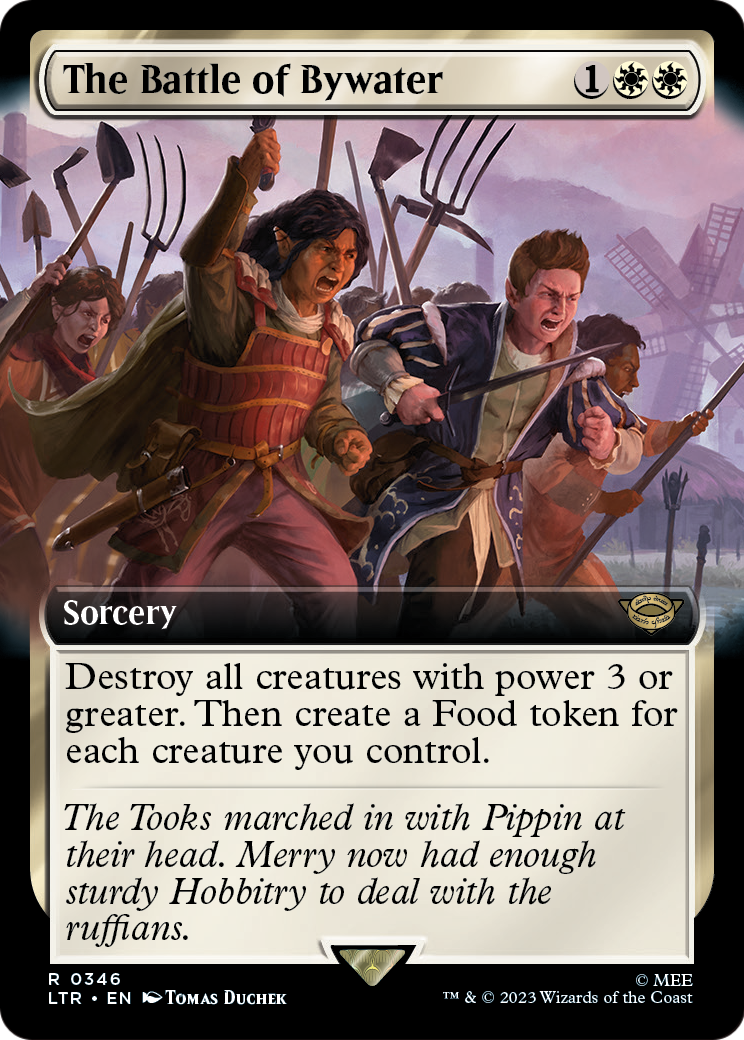 The Battle of Bywater (Extended Art) [The Lord of the Rings: Tales of Middle-Earth] Foil