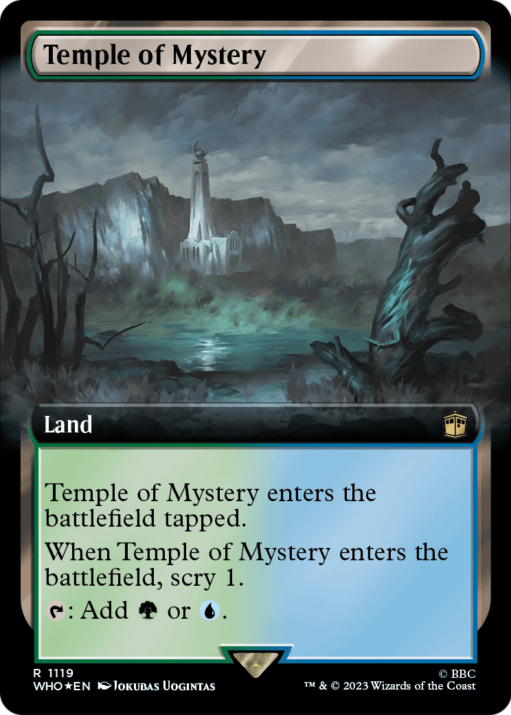 Temple of Mystery (WHO-1119) - Doctor Who: (Extended Art) Foil