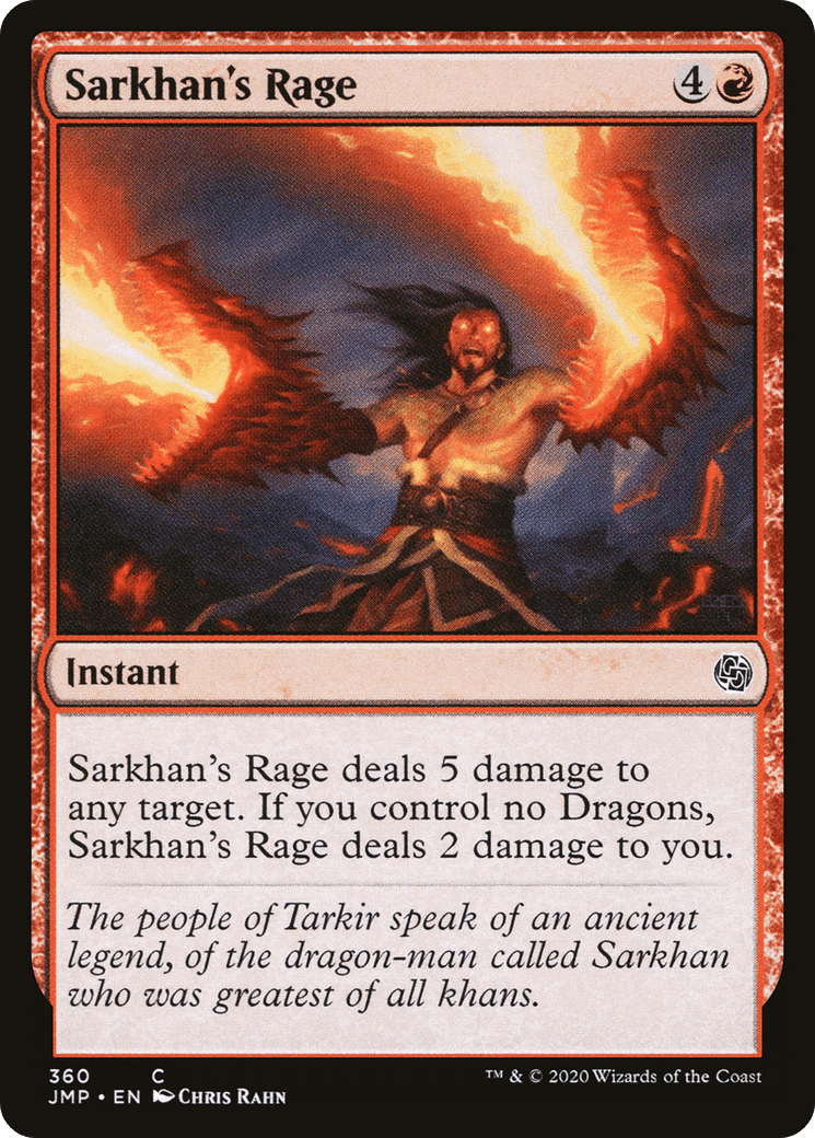Sarkhan's Rage [Jumpstart]