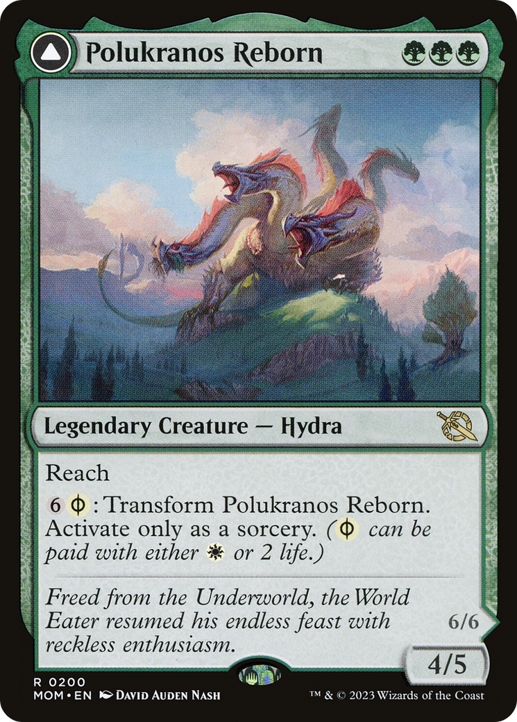 Polukranos Reborn // Polukranos, Engine of Ruin [March of the Machine] Foil