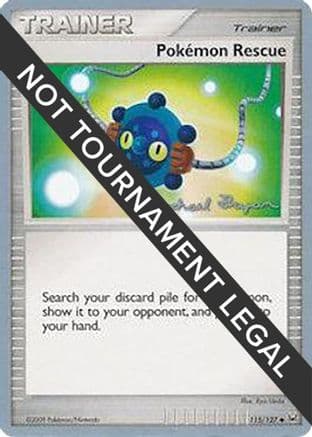 Pokemon Rescue 2010 (Mychael Bryan) 115- World Championship Decks