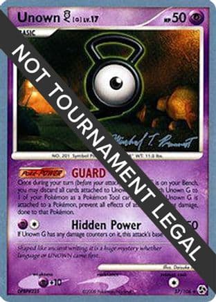 Unown [G] 2010 (Michael Pramawat) 057- World Championship Decks